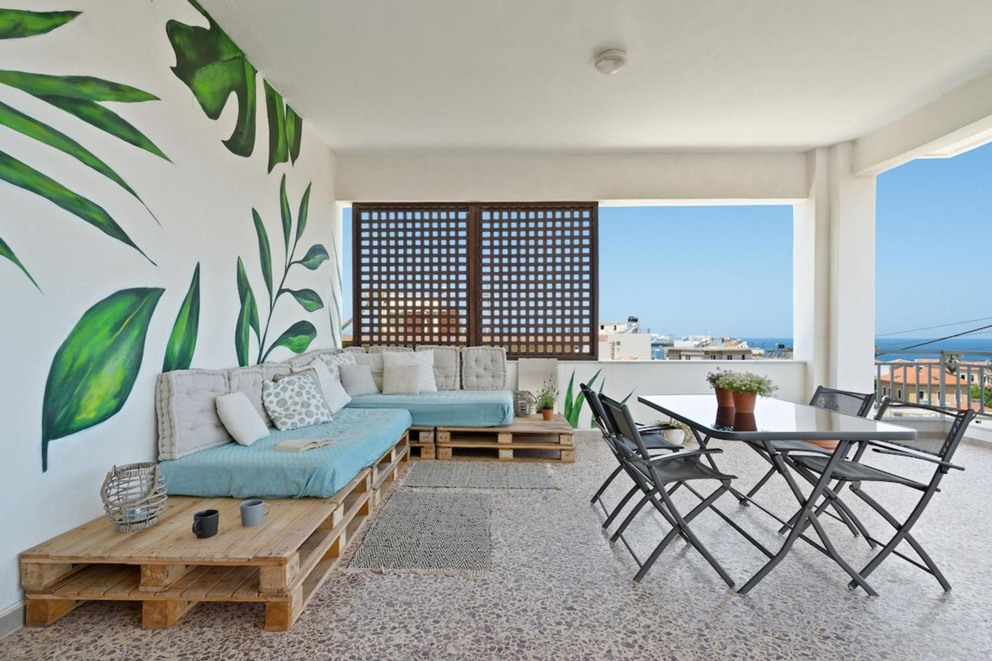 Sea City And Mountain View Apartment Chania  Exteriör bild